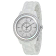 Christian Dior, VII, Quartz Ceramic Strap Watch, White, 38 mm, For Women - Feel You