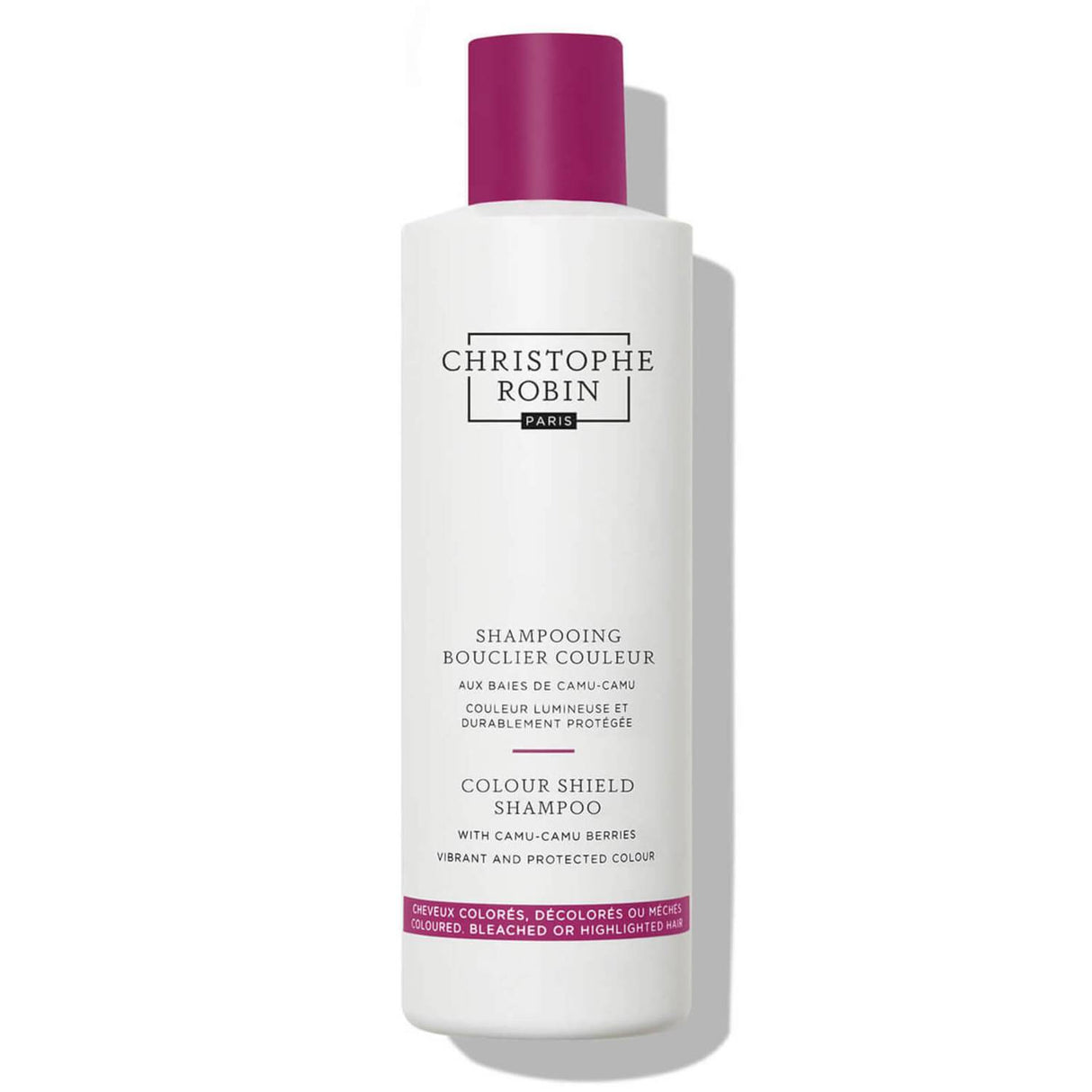 Christophe Robin, Colour Shield, Camu-Camu Berries, Hair Shampoo, For Colour Protection, 1000 ml - Feel You