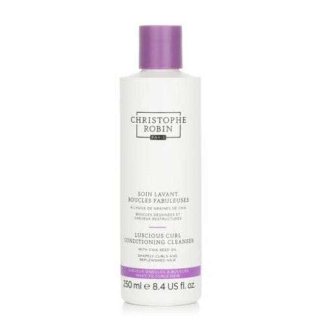Christophe Robin, Luscious Curl, Chia Seeds Oil, Hair Shampoo, Curl Defining, 250 ml - Feel You