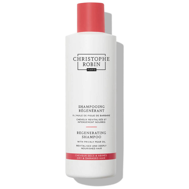 Christophe Robin, Regenerating, Prickly Pear Oil, Hair Shampoo, 250 ml - Feel You