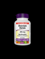 Chromium Chelate/ Хром (хелат) 200 mcg x 180 таблетки - Feel You