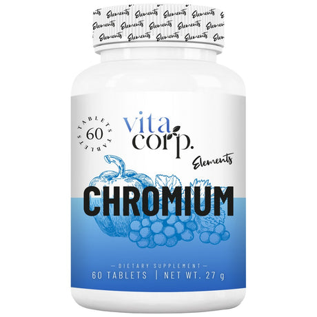 Chromium Picolinate 200 mcg - 60 Таблетки - Feel You