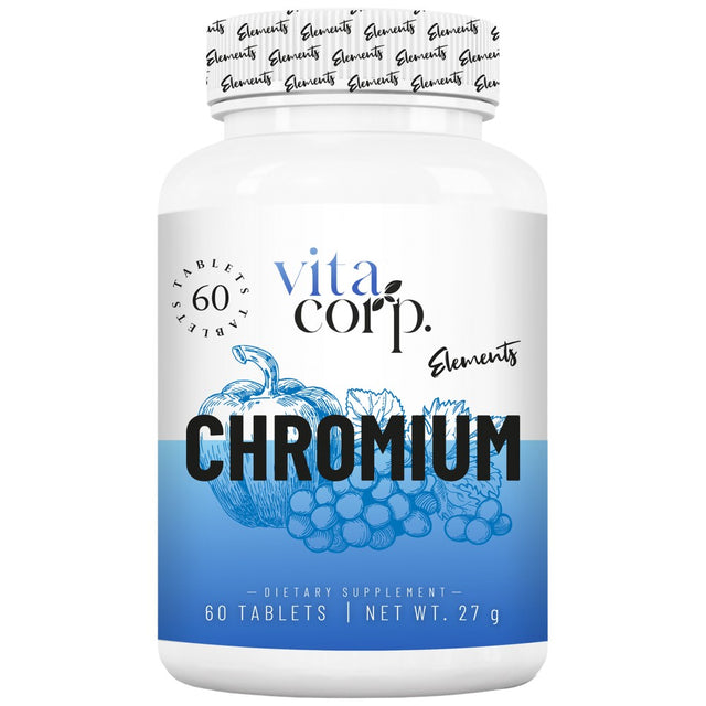 Chromium Picolinate 200 mcg - 60 Таблетки - Feel You