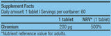 Chromium Picolinate / 60 Tabs - Feel You