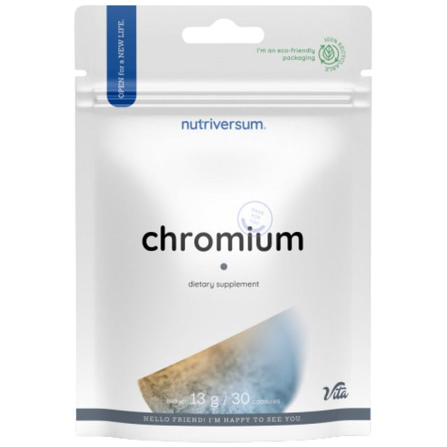 Chromium Tablet | 200 mcg Chromium Picolinate - 30 Таблетки - Feel You