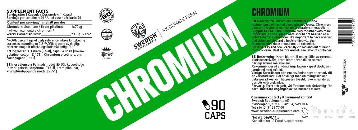Chromium - 90 Таблетки - Feel You