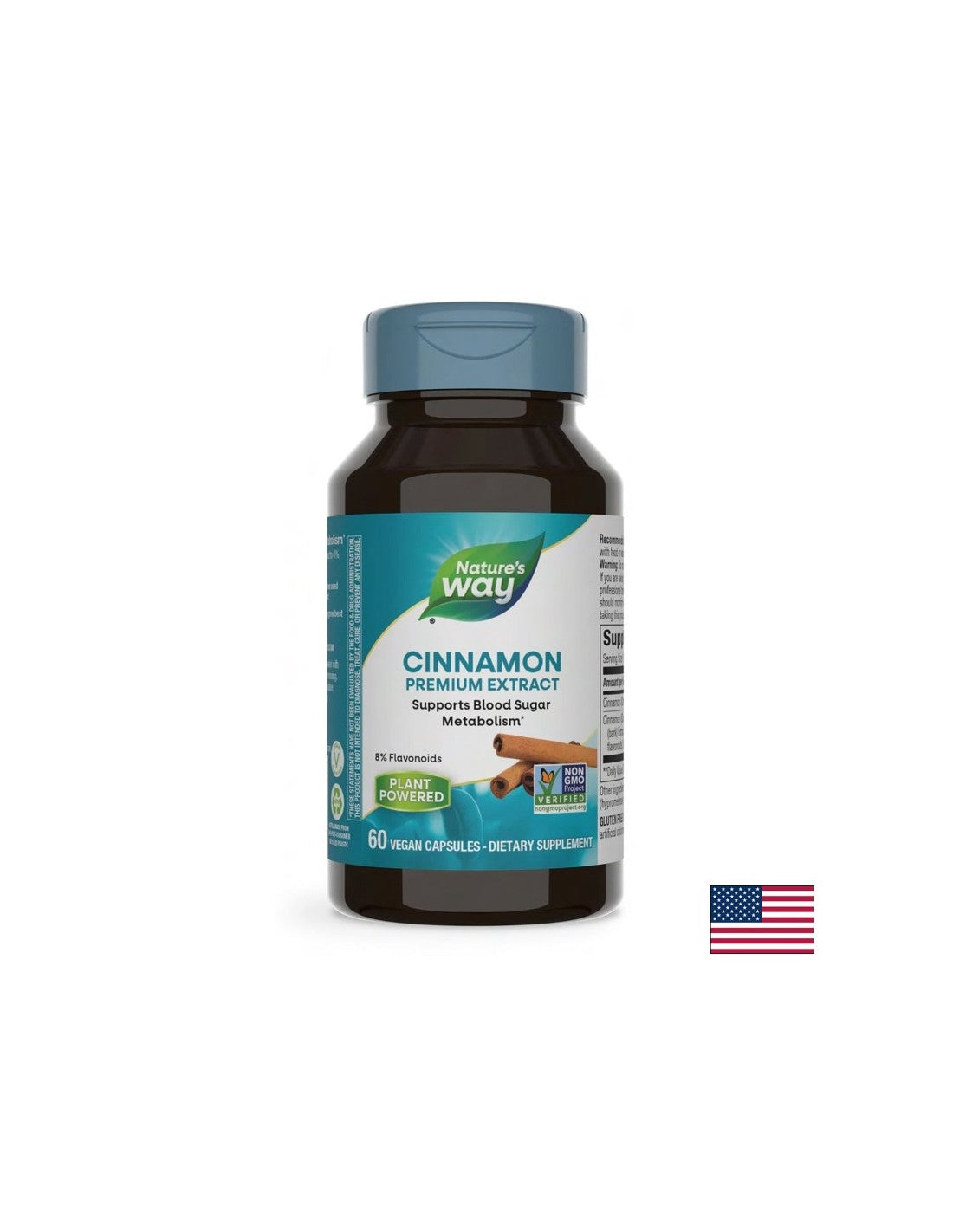 Cinnamon/ Канела 500 mg х 60 капсули Nature’s Way - Feel You