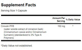 Cinnulin PF Cinnamon Extract 150 mg - 120 капсули - Feel You
