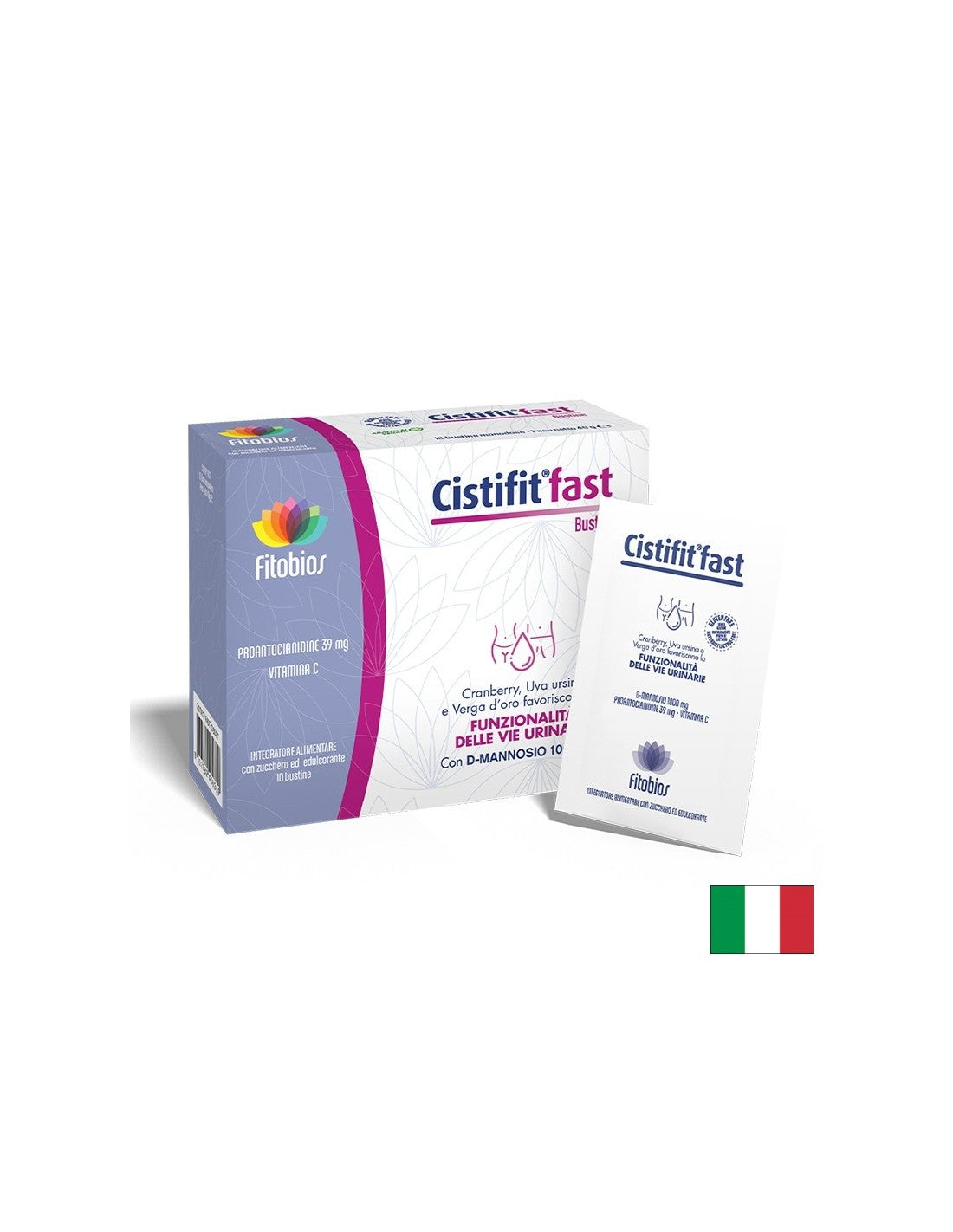Cistifit Fast – Бързо облекчение при първи симптоми на инфекции на пикочните пътища, 10 сашета - Feel You