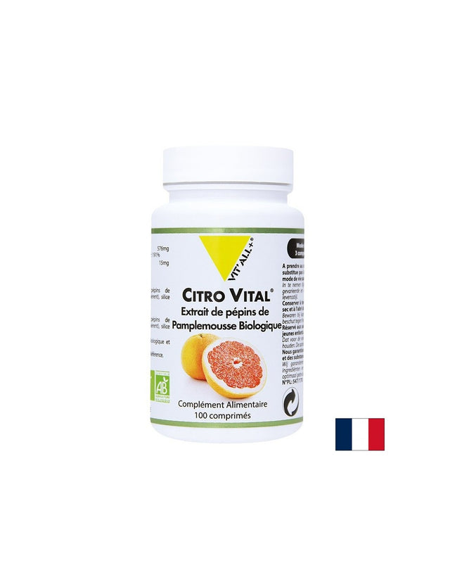 Имунитет - Екстракт от Ацерола + Грейпфрут (семена) - Citro Vital®, 100 таблетки - Feel You