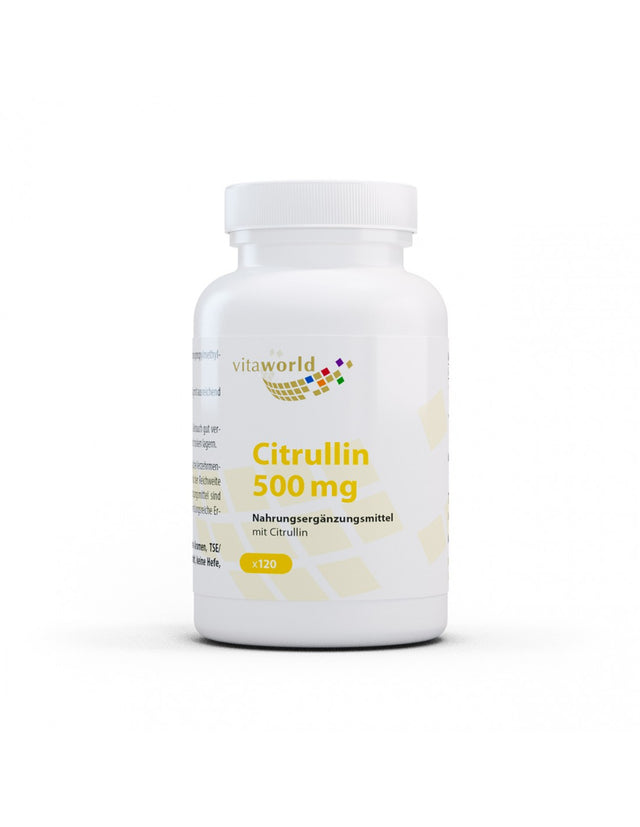 Citrullin / Цитрулин 500 mg, 120 капсули - Feel You