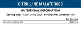 Citrulline Malate 2:1 Powder 3000 mg - 300 грама - Feel You