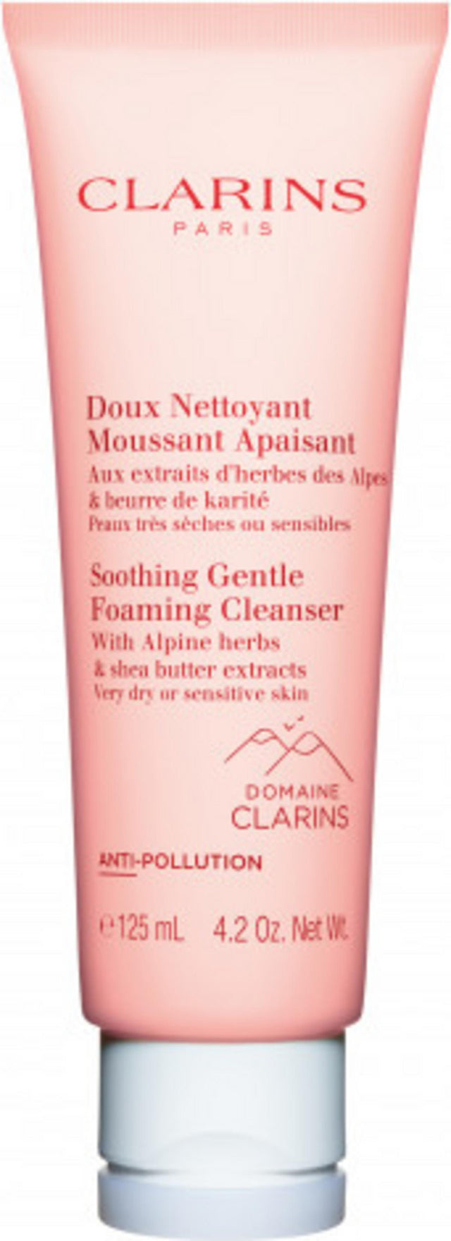 Clarins, Gentle Soothing, Anti-Pollution, Cleansing Foaming Cream, 125 ml - Feel You