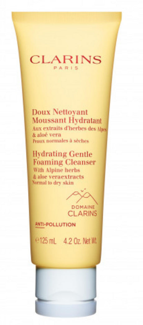 Clarins, Hydrating Gentle, Anti-Pollution, Cleansing Foaming Cream, 125 ml - Feel You