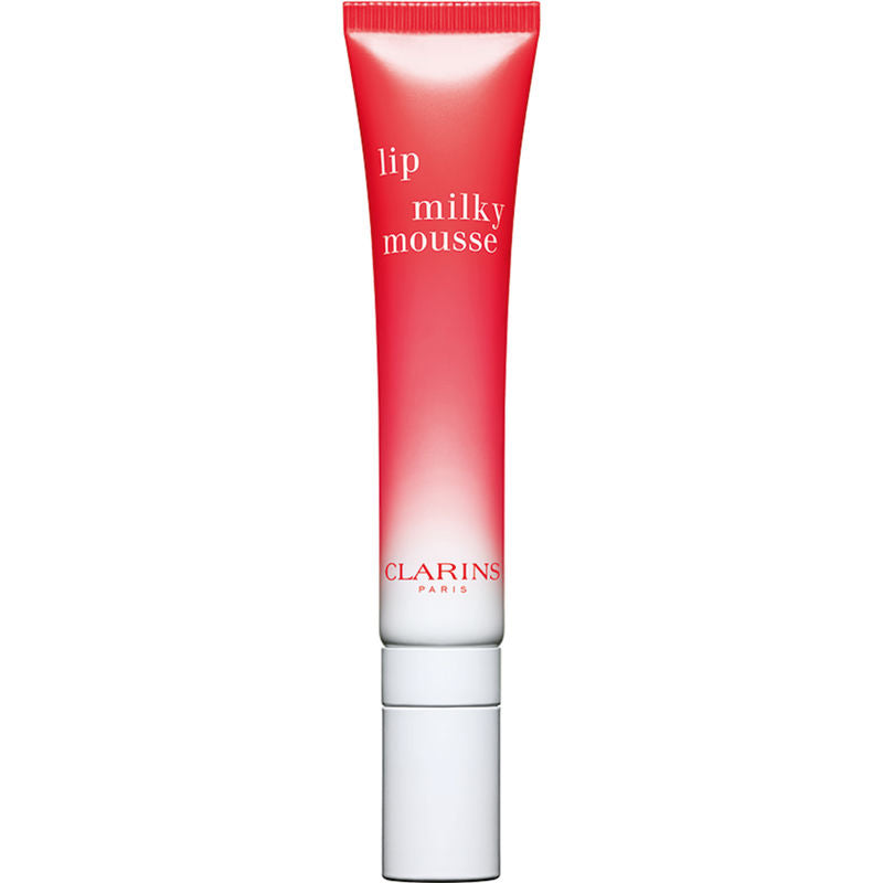 Clarins, Lip Milky Mousse, Satin Finish, Lip Balm, 01, Milky Strawberry, 10 ml - Feel You