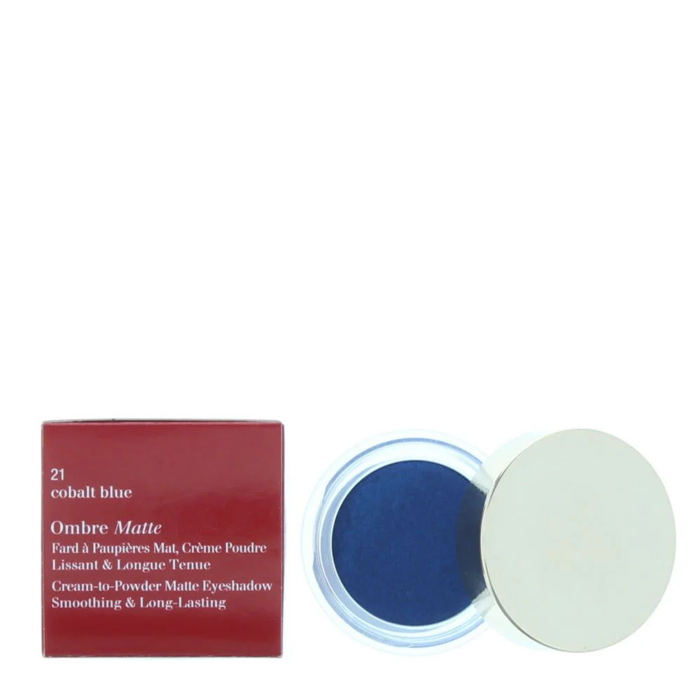 Clarins, Ombre Matte, Cream Eyeshadow, 21, Cobalt Blue, 7 g - Feel You