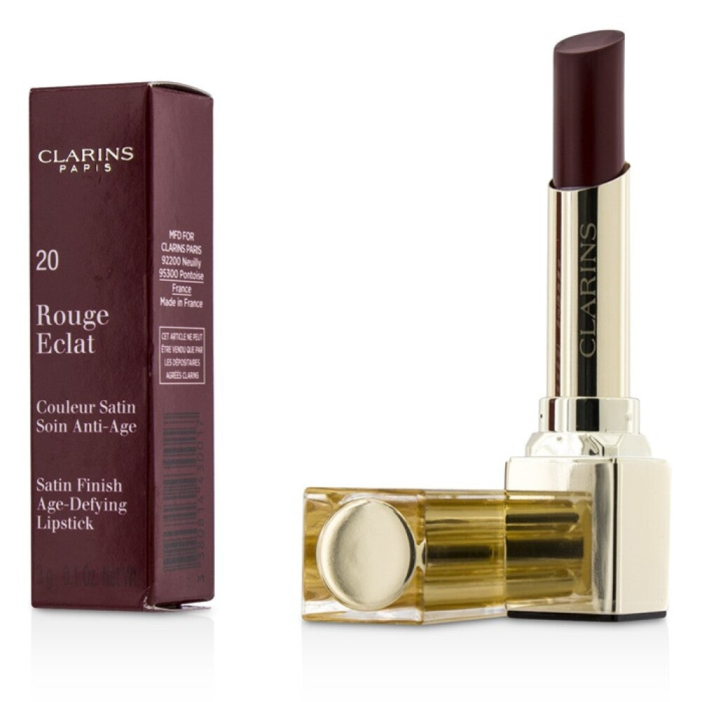 Clarins, Rouge Eclat, Long-Lasting, Cream Lipstick, 20, Red Fucsia, 3.5 g *Tester - Feel You
