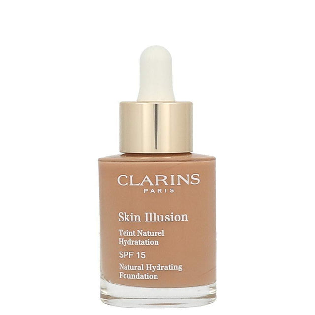 Clarins, Skin Illusion, Colour Correcting, Liquid Foundation, 113, Chestnut, SPF 15, 30 ml *Tester - Feel You