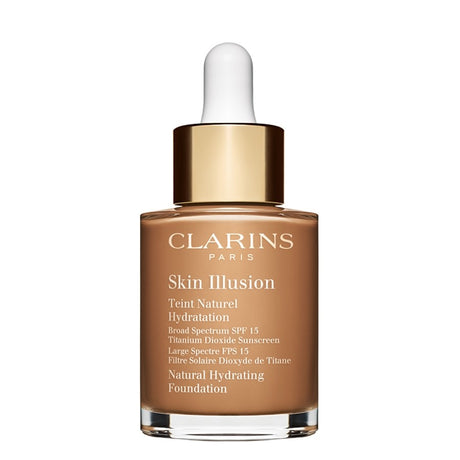 Clarins, Skin Illusion, Hydrating, Cream Foundation, 115, Cognac, SPF 15, 30 ml - Feel You