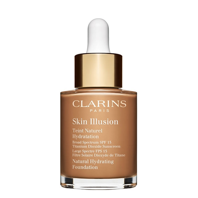 Clarins, Skin Illusion, Hydrating, Cream Foundation, 115, Cognac, SPF 15, 30 ml - Feel You