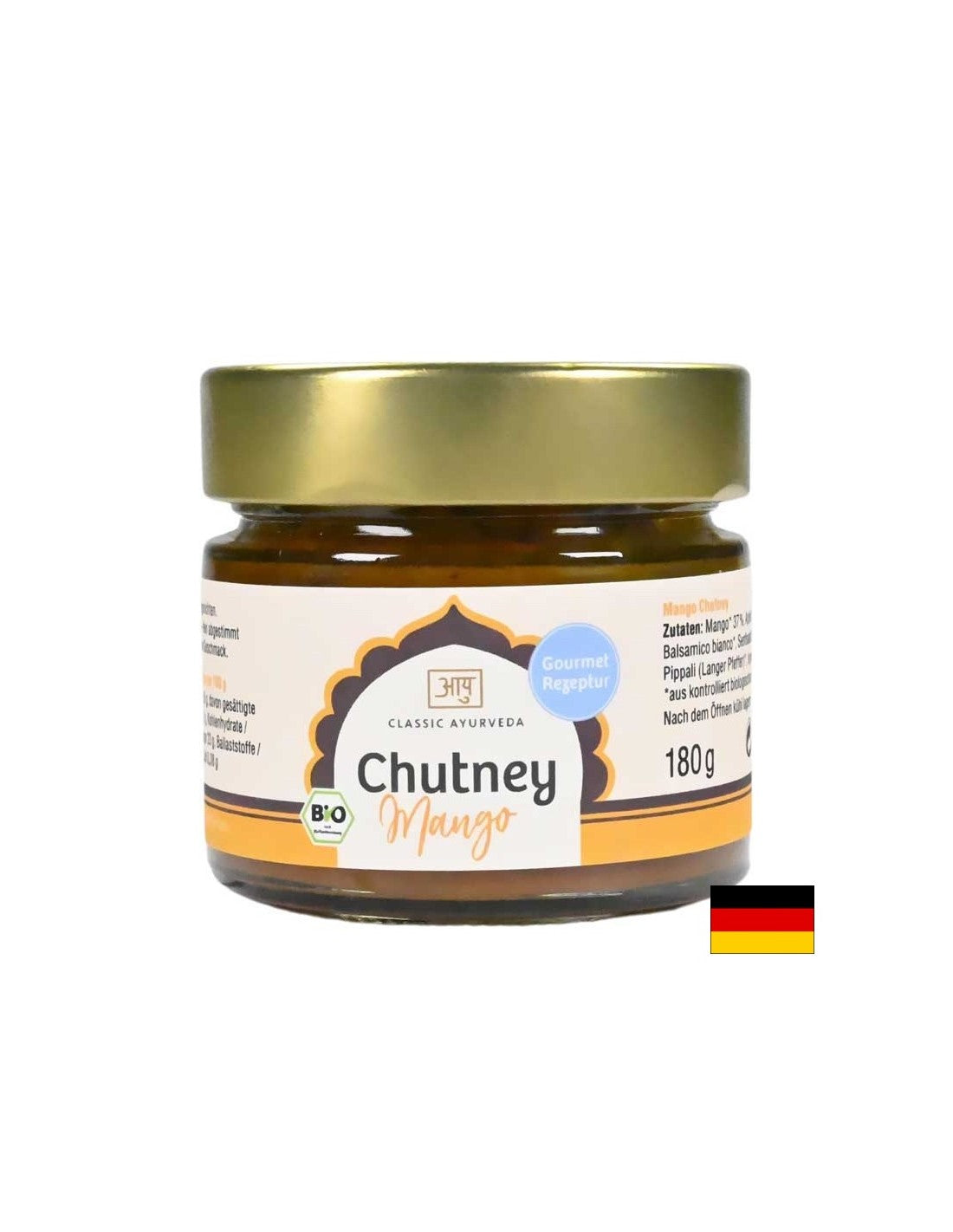 Чътни Мано Classic Ayurveda®, Био, 180 g - Feel You