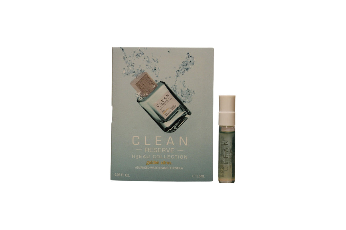 Clean, H2Eau Golden Citrus, Eau De Parfum, Unisex, 1.5 ml *Vial - Feel You