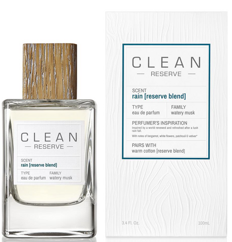 Clean, Rain [Reserve Blend], Eau De Parfum, For Women, 100 ml - Feel You