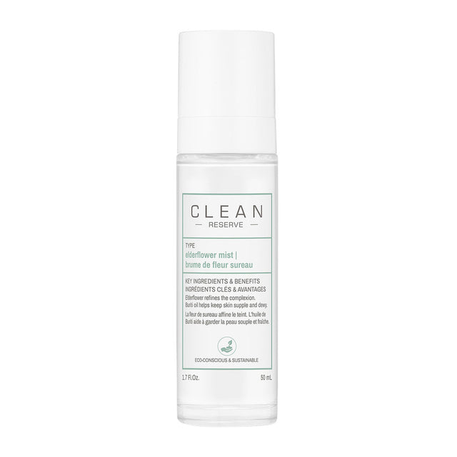 Clean, Reserve - Elderflower, Moisturizing, Mist Spray, For Face, 50 ml - Feel You