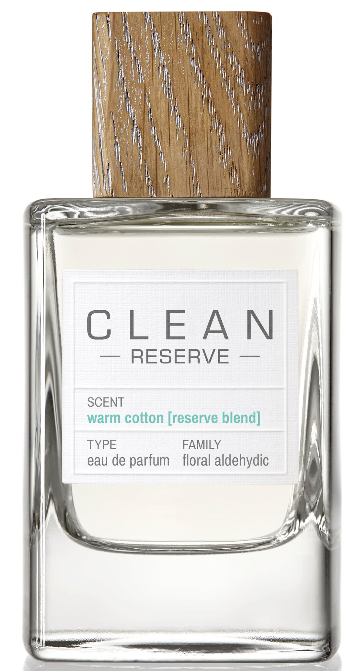Clean, Reserve - Warm Cotton [Reserve Blend], Eau De Parfum, Unisex, 100 ml - Feel You