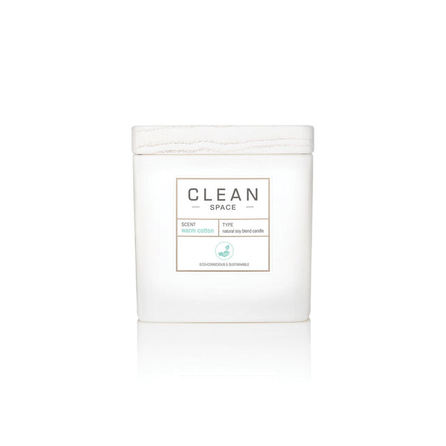Clean, Space Warm Cotton, Scented Candle, 227 g - Feel You