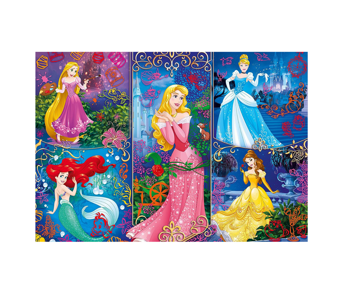 Clementoni, Disney Princess, Disney Princess, Construction Set, For Girls, 8+ years, 104 pcs - Feel You