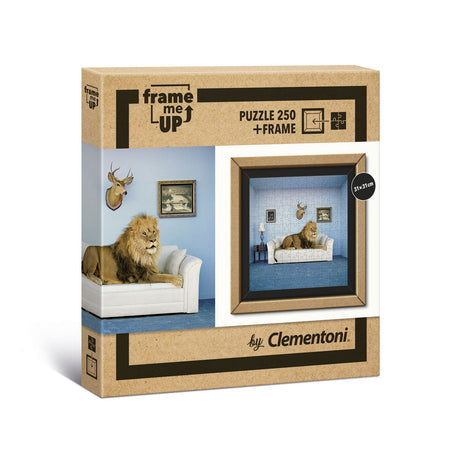 Clementoni, Frame Me Up, Lion, Puzzle, Unisex, 250 pcs - Feel You