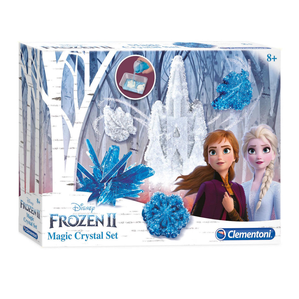 Clementoni, Frozen 2, Magic Crystal, Puzzle, 18524, For Girls, 8+ years - Feel You