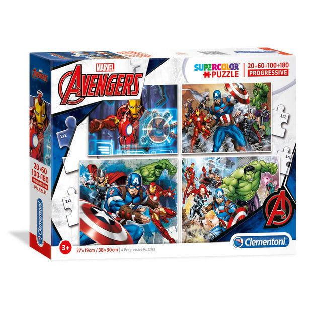 Clementoni, Marvel, The Avengers, Puzzle, For Boys, 5+ years, 4 pcs - Feel You