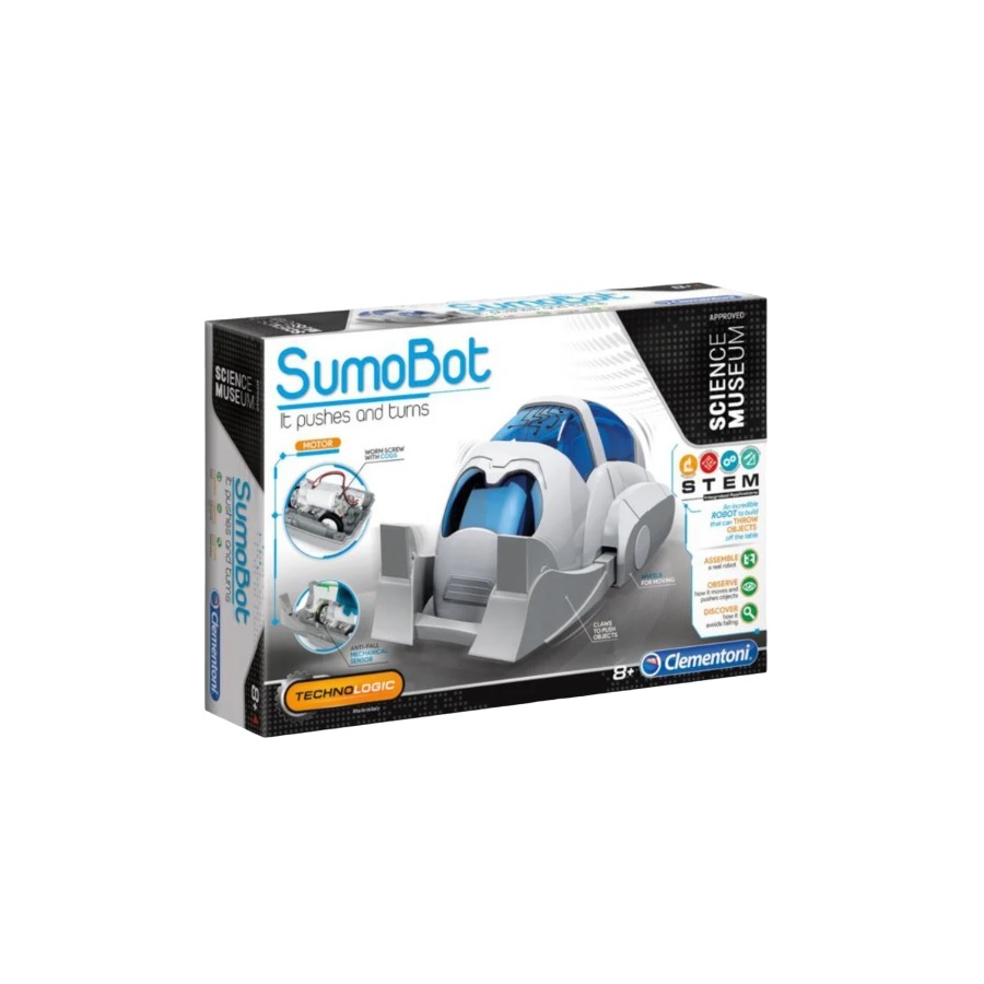 Clementoni, Science Museum, SumoBot, Construction Set, 17370, For Boys, 8+ years - Feel You