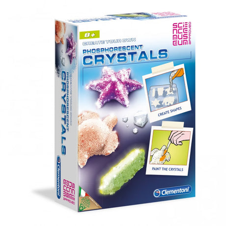 Clementoni, Science & Play, Crystal Laboratory, For Girls, 8+ years - Feel You