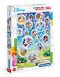 Clementoni, SuperColor, Disney Classic, Puzzle, Unisex, 6+ years, 104 pcs - Feel You