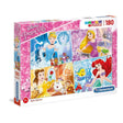 Clementoni, SuperColor, Disney Princess, Puzzle, 29294, For Girls, 7+ years, 180 pcs - Feel You