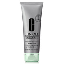 Clinique - All About Clean 2-in-1 Charcoal Mask + Scrub - 100ml - Feel You