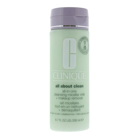 Clinique, All About Clean, Eliminates Impurities, Micellar Milk, 200 ml - Feel You