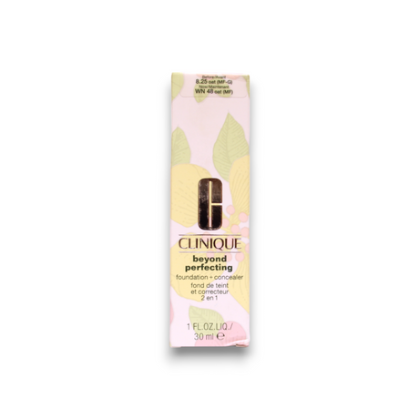 Clinique, Beyond Perfecting, Paraben-Free, Matte Finish, Liquid Foundation & Concealer 2-In-1, 48, Oat, 30 ml - Feel You