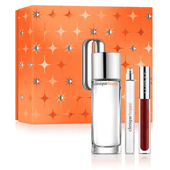 Clinique - Happy Dárková sada EDP 50 ml, miniaturka EDP 10 ml a lesk na rty 3,4 ml - 50ml - Feel You
