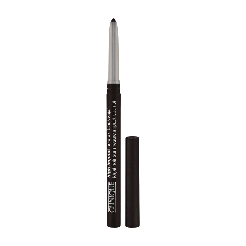 Clinique, High Impact - Custom Black, Waterproof, Colour, Long Wearing, Kajal Eye Pencil, 02, Blackened Brown, 0.28 g *Tester - Feel You