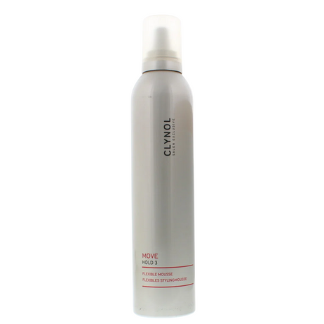 Clynol, Move Hold 3, Hair Styling Foam, Volume & Body, Flexible Hold, 300 ml - Feel You