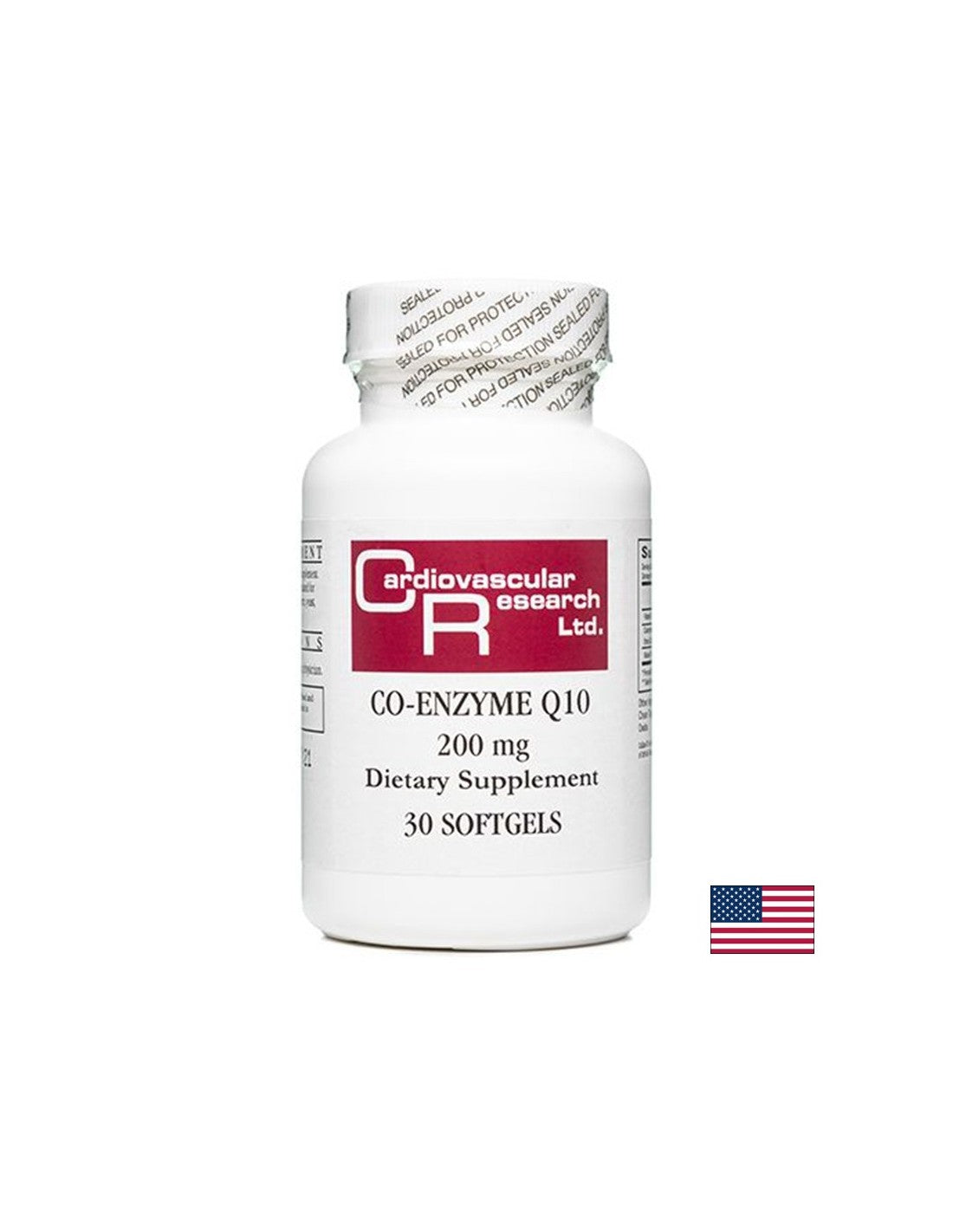 Co-Enzyme Q10 / Коензим Q10, 30 капсули Ecological Formulas - Feel You