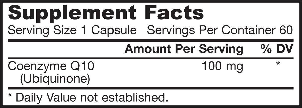 Co-Q10 (Ubiquinone) 100 mg - 60 капсули - Feel You