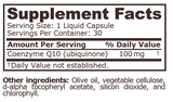 CoQ10 UBIQUINONE 100 mg - 30 Liquid Capsules