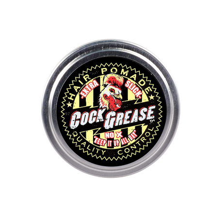 Cock Grease, Extra Slick No X, Hair Styling Pomade, Shine Finish, Extra Hold, 50 g - Feel You