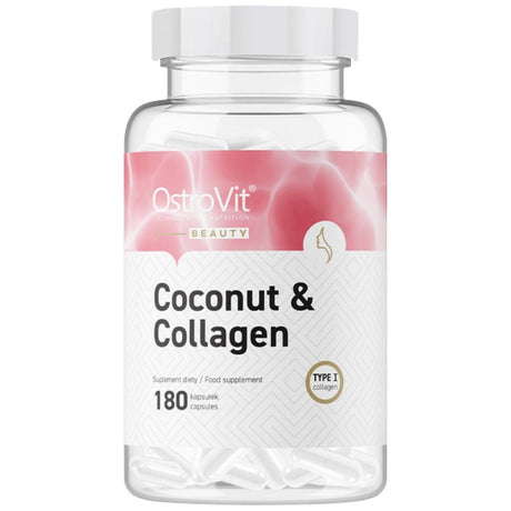 Coconut & Collagen | Marine Collagen with MCT - 180 капсули - Feel You