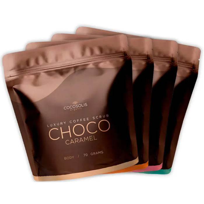 Cocosolis Luxury Coffee Scrub Box Set 4 Pieces - Feel You